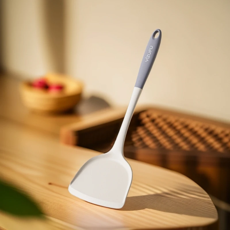 锅铲家用专用硅胶锅铲炒菜勺汤勺铲子厨具优品