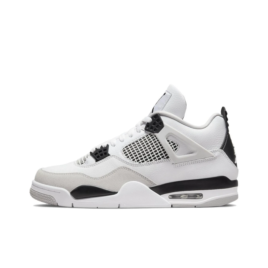 Air Jordan 4 AJ4 小白水泥 灰白黑 篮球鞋 DH6927-111
