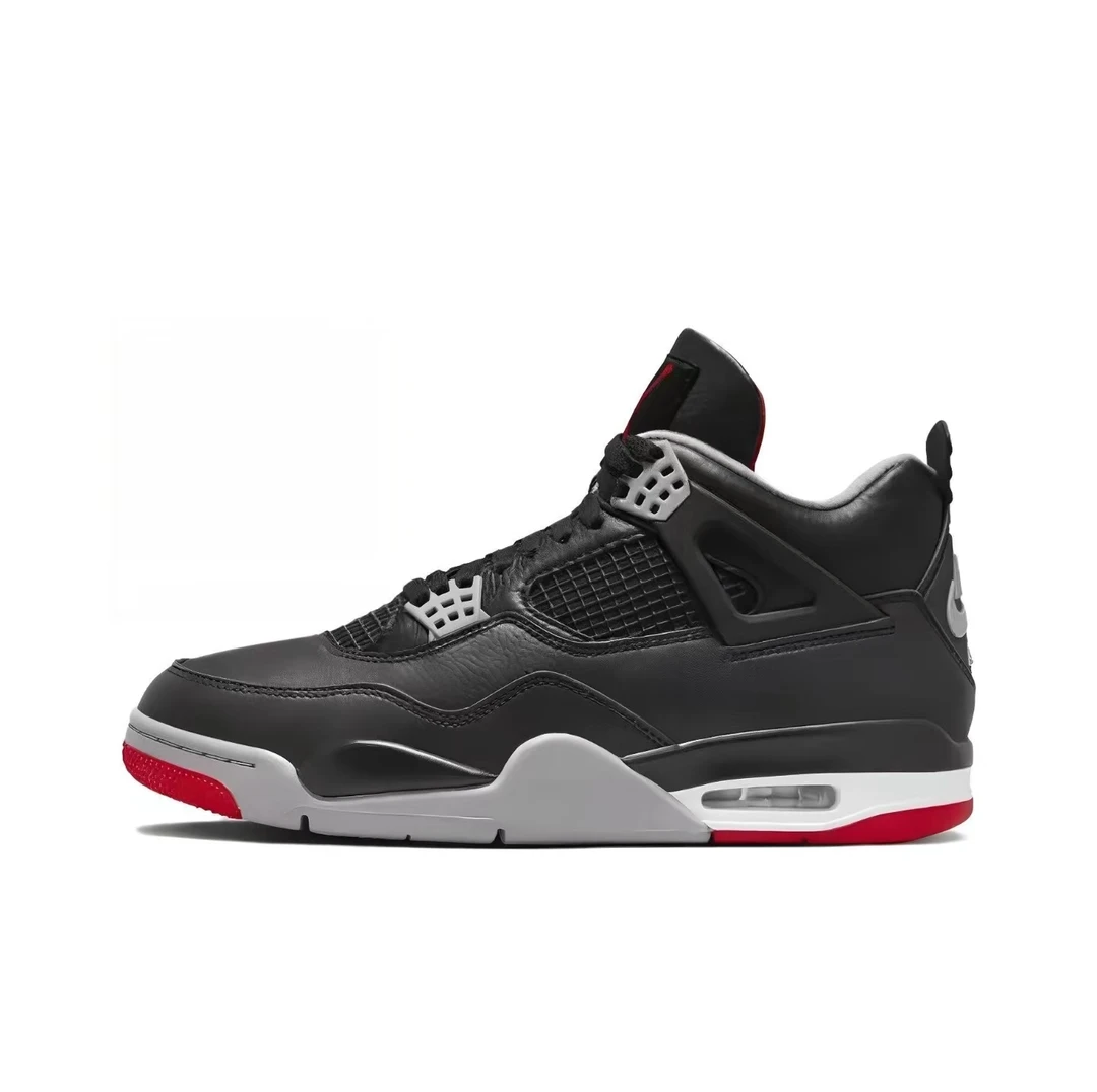 Air Jordan 4 AJ4黑红 中帮复古篮球鞋 FV5029-006