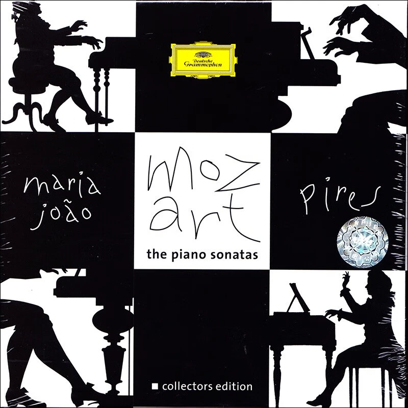 【中图音像】莫扎特：钢琴奏鸣曲集 6CD 皮尔斯进口 4775200