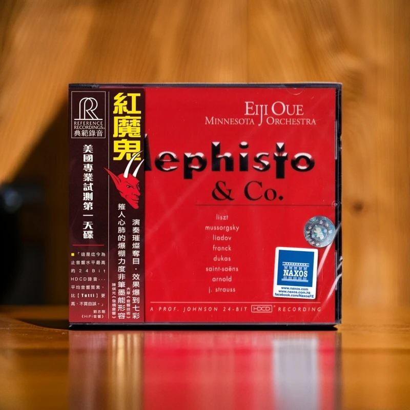 【原装进口】红魔鬼 大植英次 古典发烧音响测试碟 CD唱片 RR82CD