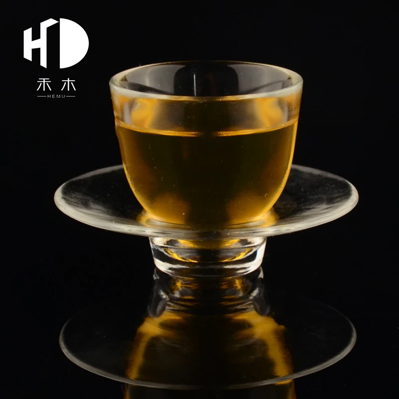 手绘日式仿宋杯子轻奢主人杯功夫茶杯茶具个人品茗杯单杯透明茶盏