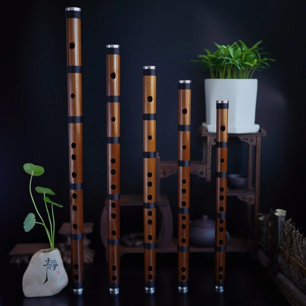 《古风雅韵》精致短笛套装（6支装）送笛包+教材+高品质笛膜+笛膜胶