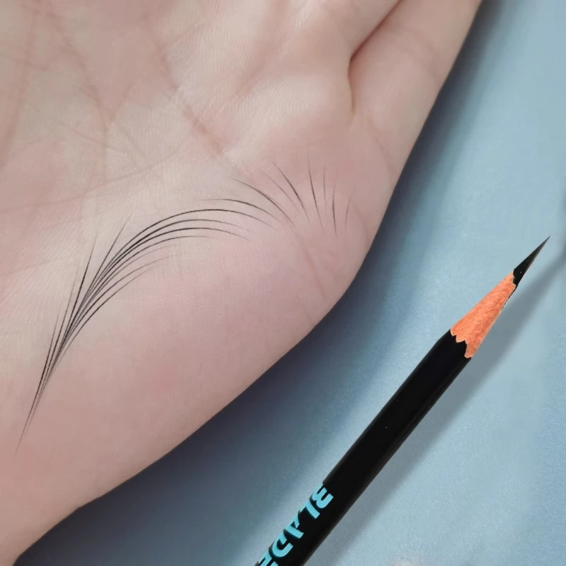 眉笔纹绣化妆师专用野生眉线条硬芯雾眉根根分明防水汗持久不脱色