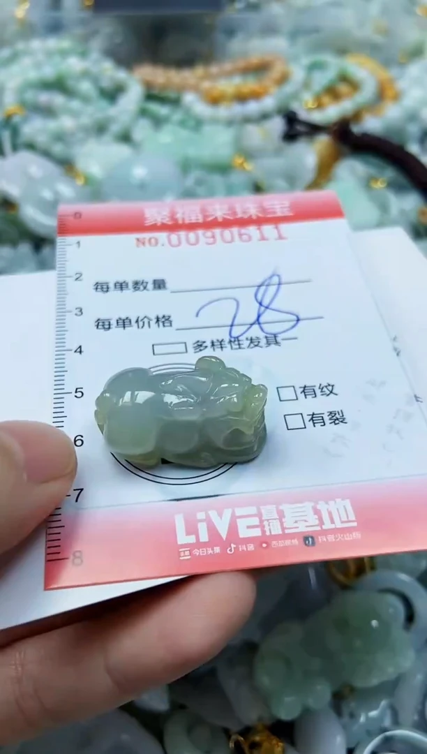 【闪购商品】翡翠颈饰未镶嵌闪购0090611