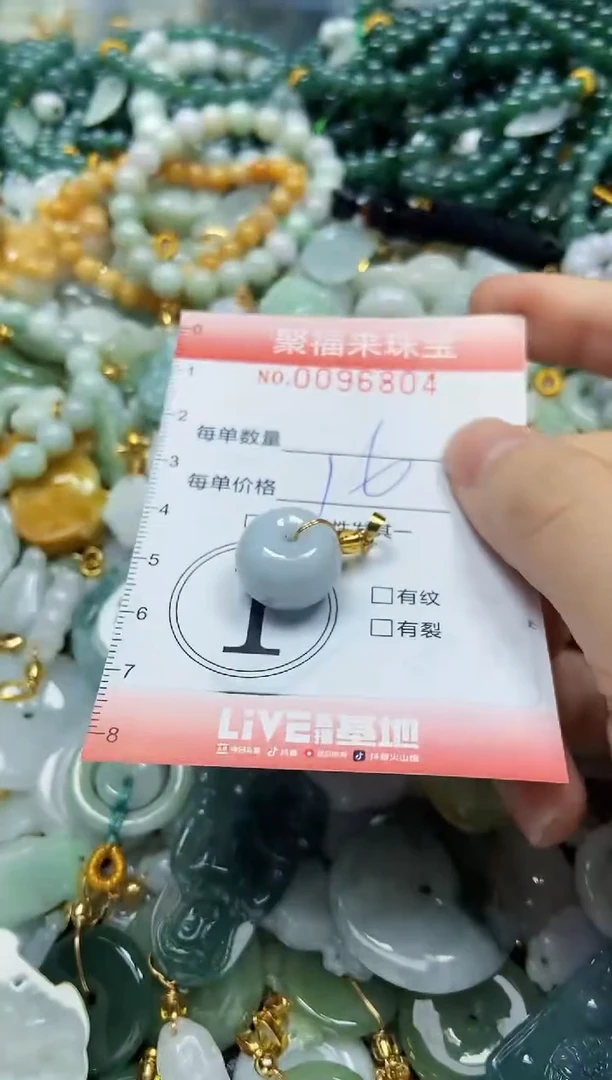 【闪购商品】翡翠颈饰未镶嵌闪购0096804