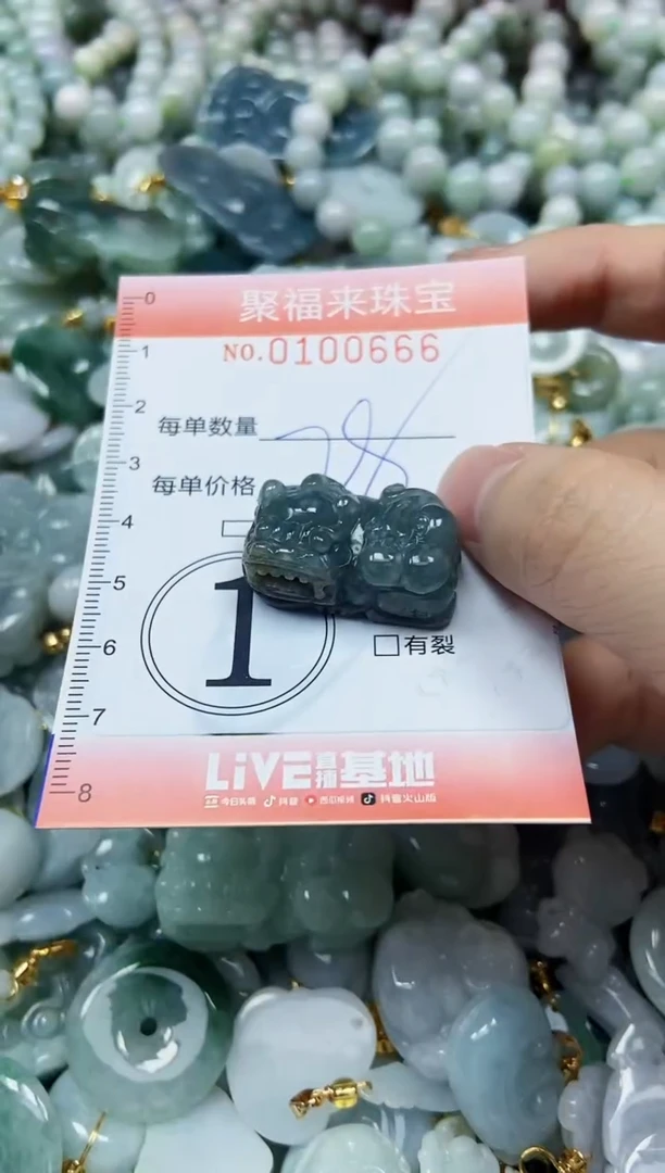 【闪购商品】翡翠颈饰未镶嵌闪购0100666