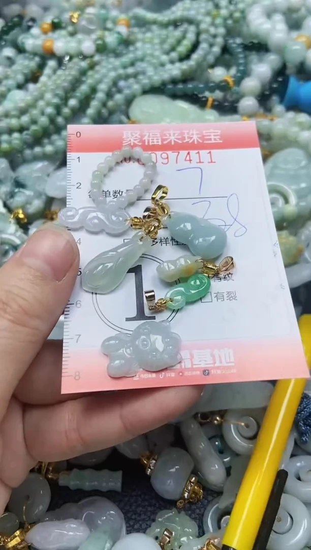 【闪购商品】翡翠颈饰未镶嵌闪购0097411