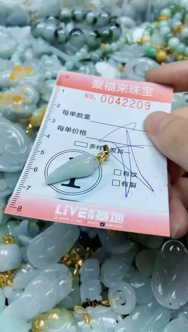【闪购商品】翡翠颈饰未镶嵌闪购商品0042209