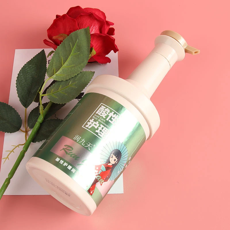 润九天 焦发还原护发霜 拍一发四瓶 酸性护理 顺滑