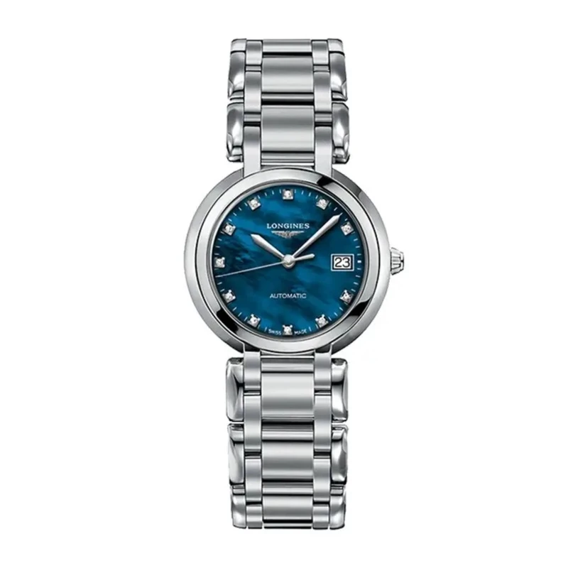99新 Longines/浪琴 心月/蓝贝母机械/26.5mm/公价17700