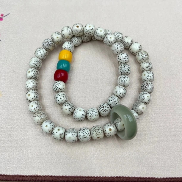 星月菩提原生态48颗手持款手串尺寸9*8正星正月