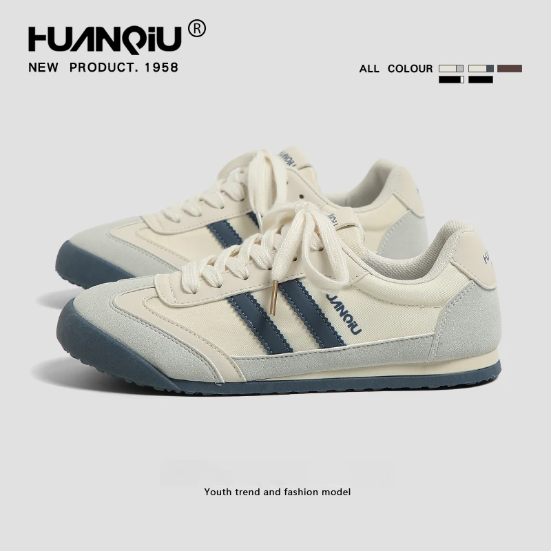 潮鞋环球踩感德训鞋女2025新款春冬百搭舒适休闲鞋子轻便小白鞋