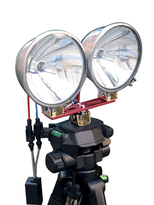 四海顶点 h9000氙气灯大功率双头黑坑强光钓鱼灯疝气灯聚鱼垂钓灯