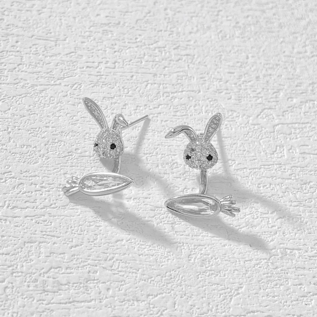 925银耳饰 木木（BO252）925耳环