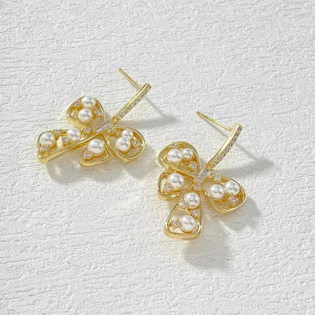 铜合金耳饰 木木（QA2930）耳环