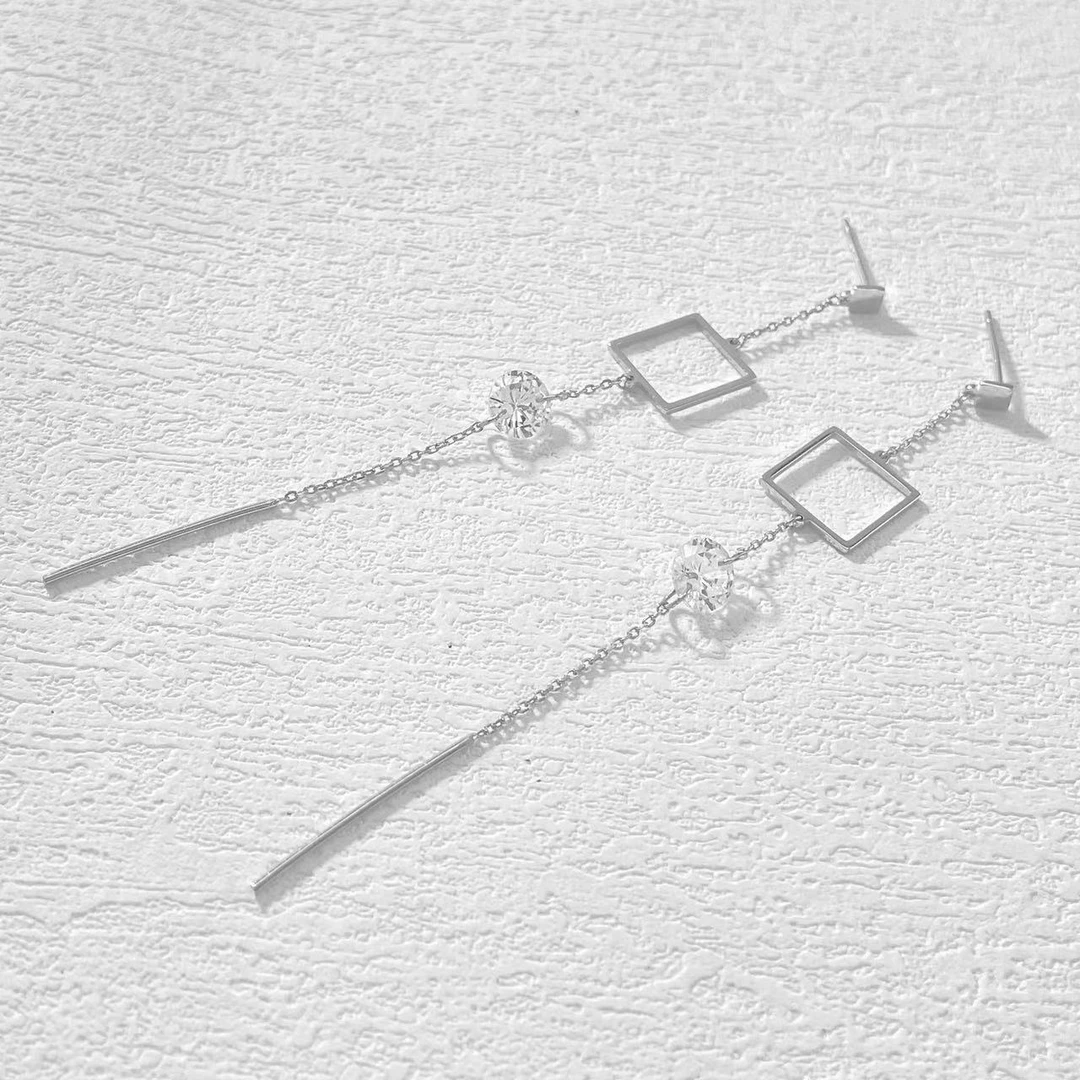 925银耳饰 木木（BO155）925耳环