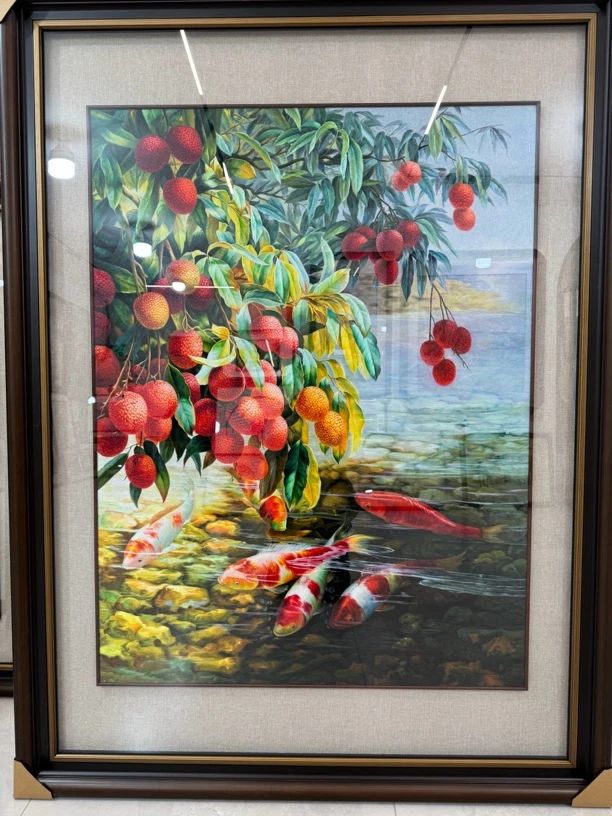 纯手工苏绣收藏级高工满绣尺寸123 X 165 cm