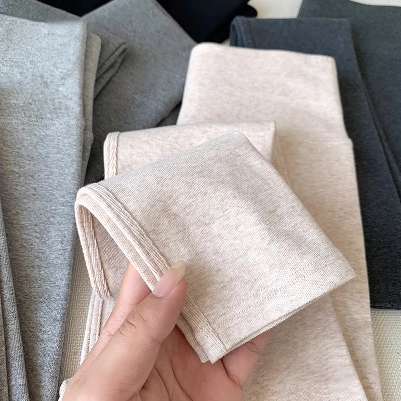 【云感打底裤】2025新款秋裤显瘦女士外穿春秋薄款大码弹力紧身九分