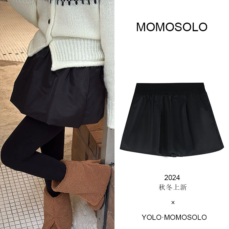 MOMOSOLO短裙休闲裤时尚女士简约YM283
