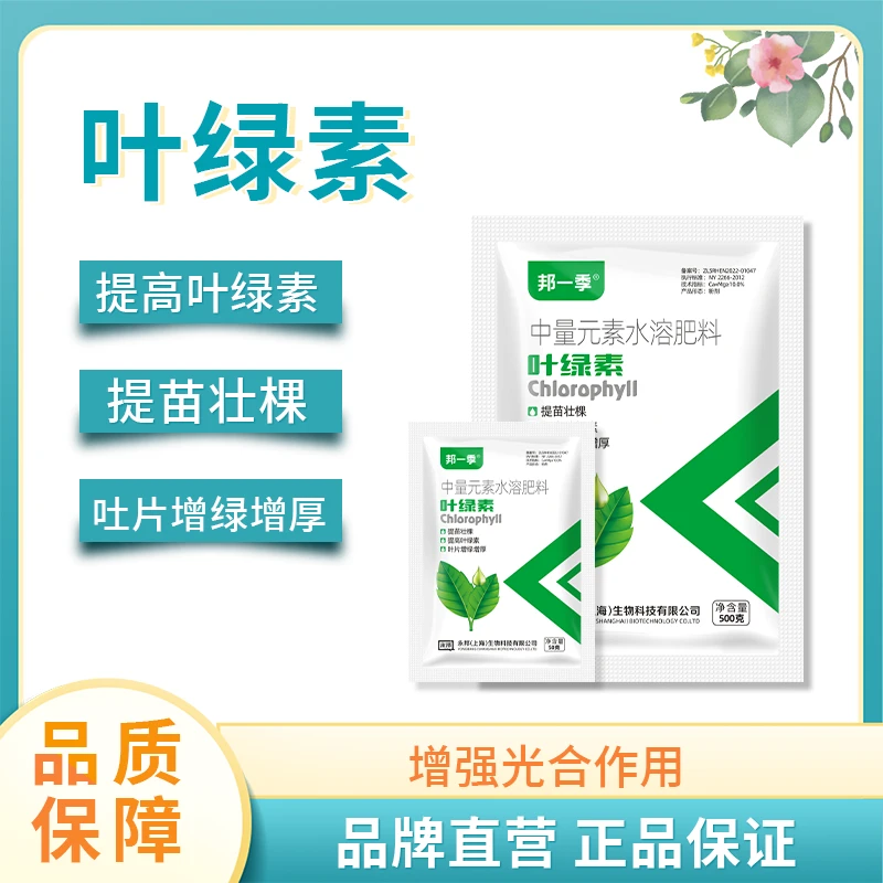 叶绿素氨基酸肥料提苗壮棵增绿增厚瓜果蔬菜果树通用中量元素肥料