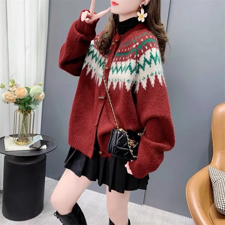 （炎丽家）K551-600高端精品女装（现货现发）时尚毛衣针织衫百搭洋气