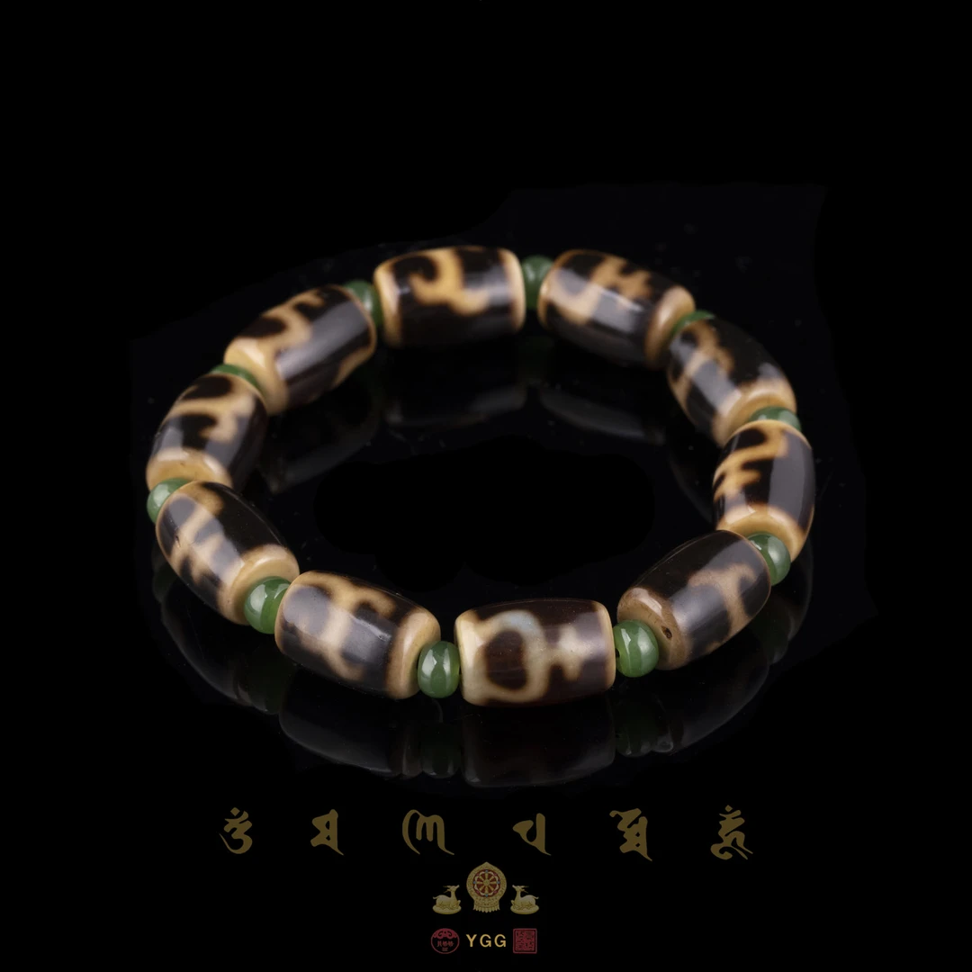 员格格KOTT04/宝瓶·度母阵/直切玛瑙手串（多样性发）