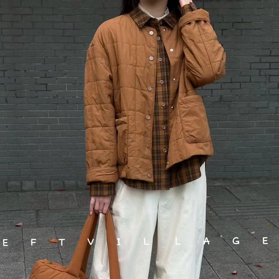 260092      韩系简约休闲时尚百搭复古外套