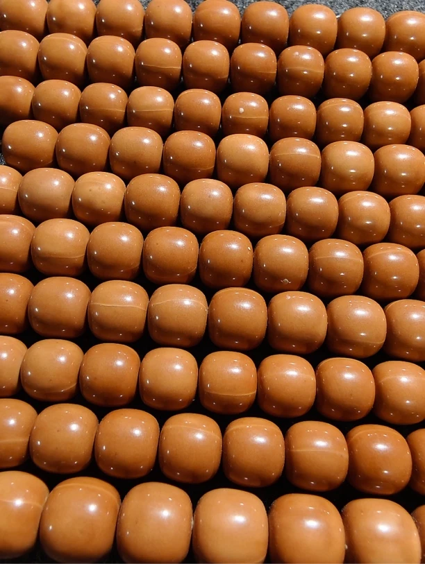 猴头手串老型亮面瑕疵款（黑点）尺寸9+