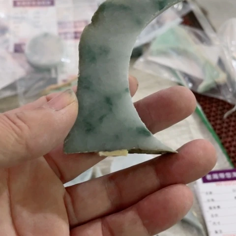 翡翠散珠天然翡翠石