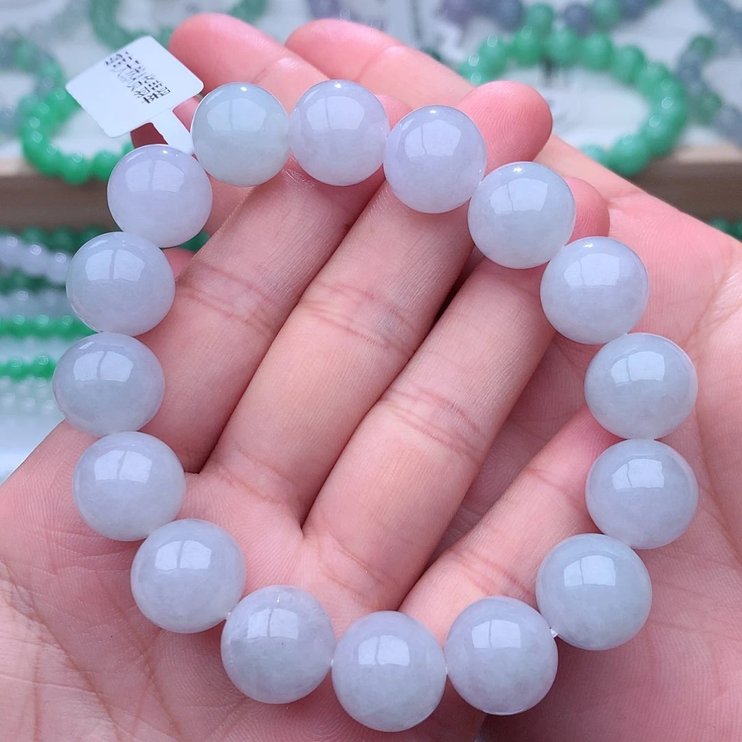 翡翠手链未镶嵌翡翠13.4