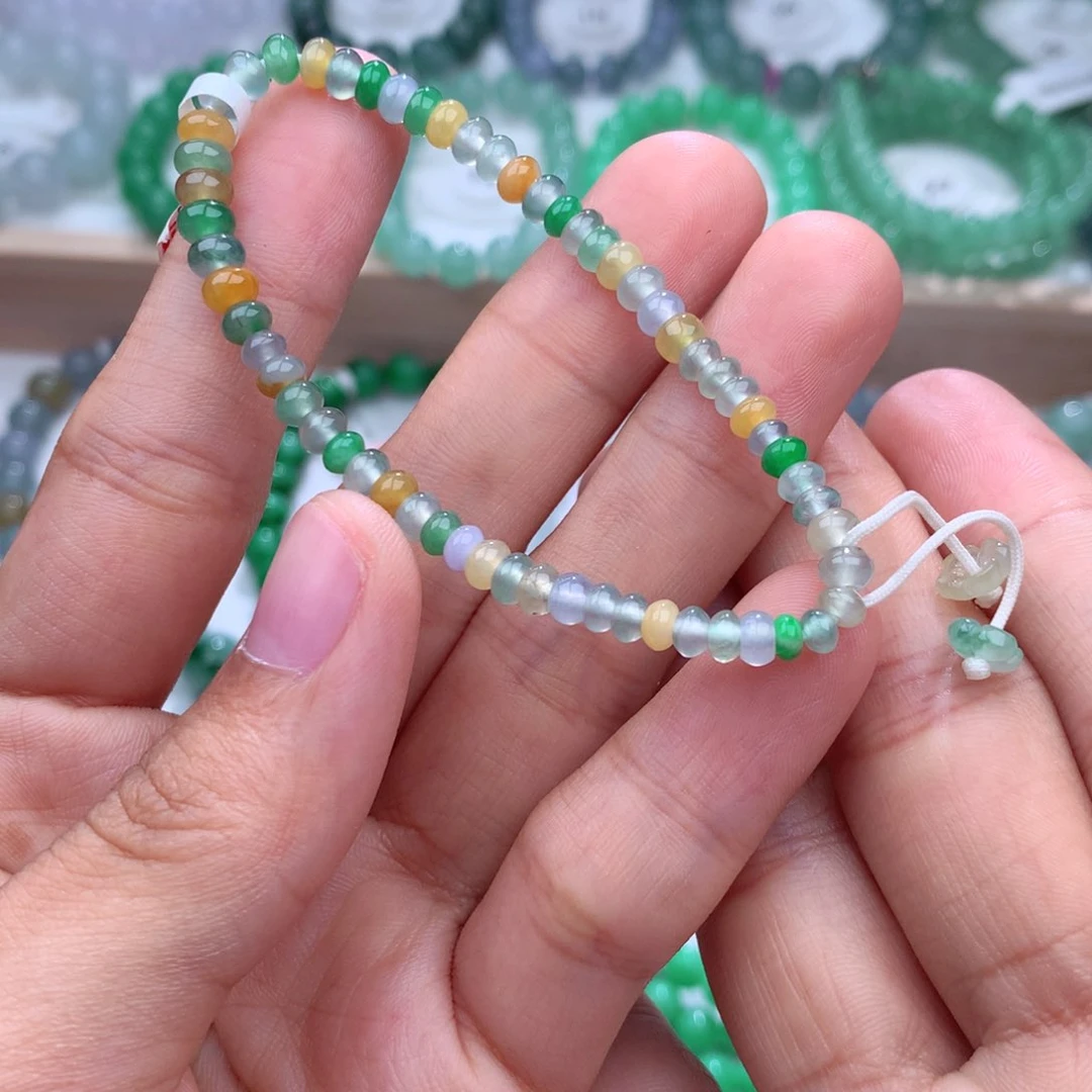 翡翠手链未镶嵌卡4