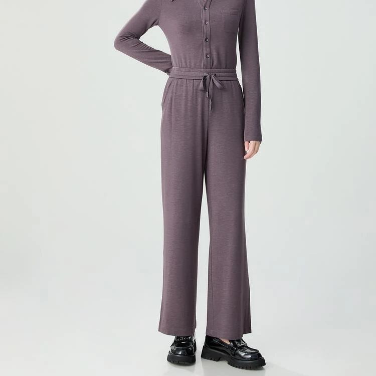 哥弟春夏时尚透气休闲舒适垂感宽松百搭弹力垂感直筒裤1100498