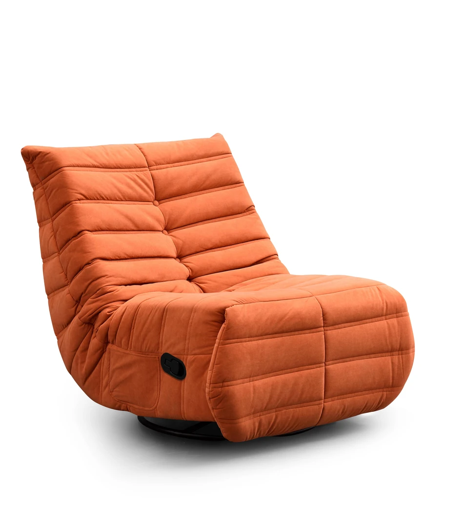 毛毛虫多功能沙发客厅阳台可躺可睡懒人沙发休闲家用旋转单人躺椅