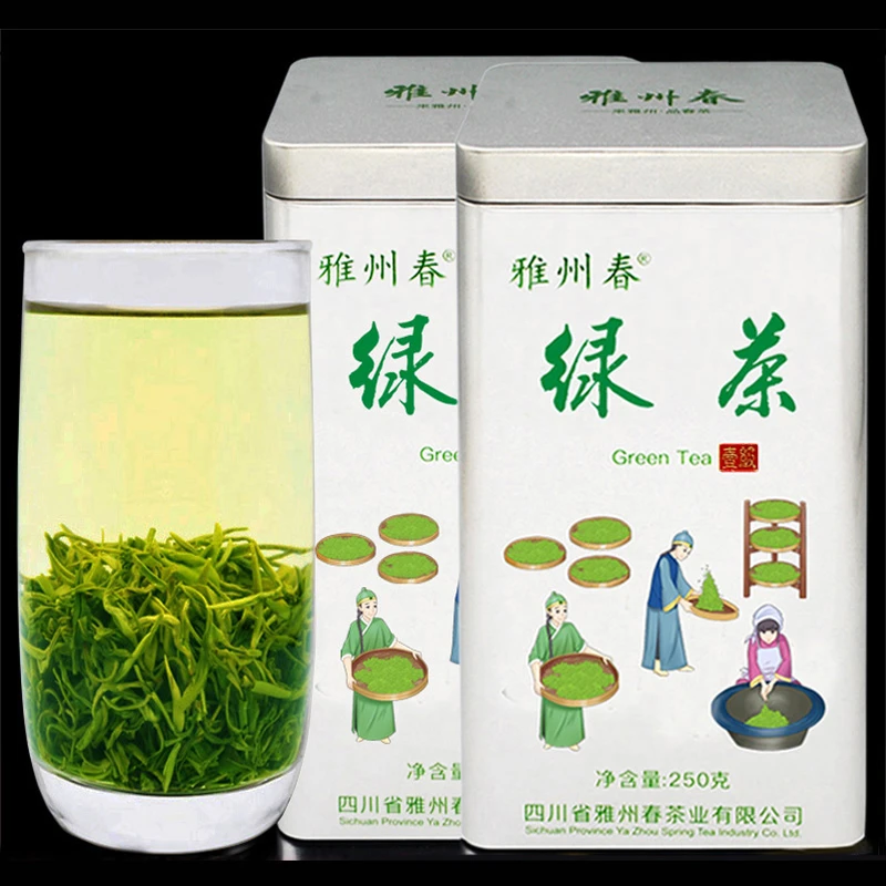 雅州春【绿茶】一斤装 2025新茶叶素毛峰四川雅安蒙顶山500g