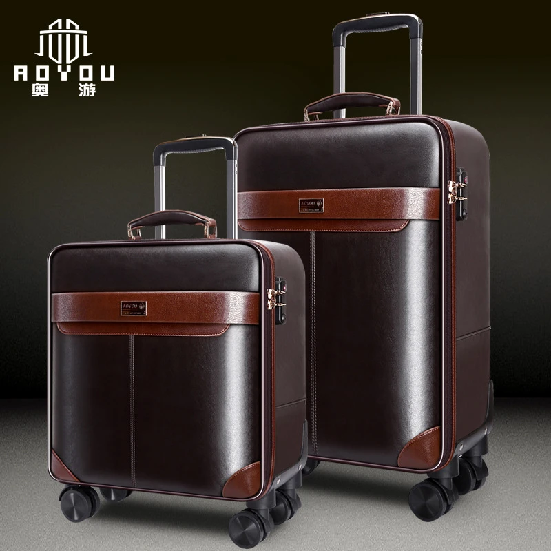 保罗皮箱拉杆箱男公司礼品现货行李箱旅行箱子密码箱登机箱包包