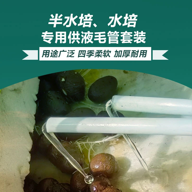 半水培 水培 专用供液毛管套装