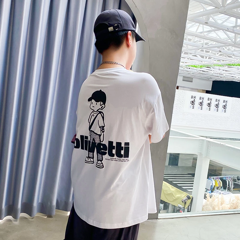 胖男孩加肥加大2024夏季薄款短袖半袖上衣宽松中大童T恤F2TX4906