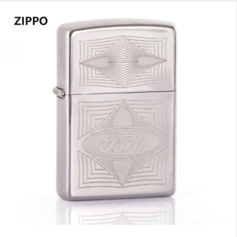 ZIPPO正品打火机镜面合集银色款个性经典简约礼物防风常规机
