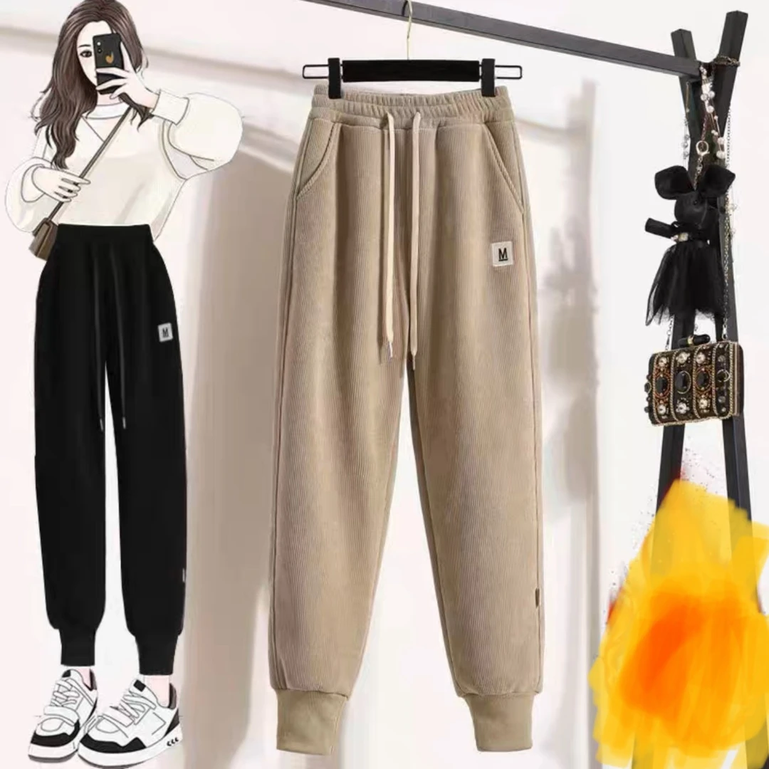 【谷梦飞服装店】2306秋款束脚卫裤