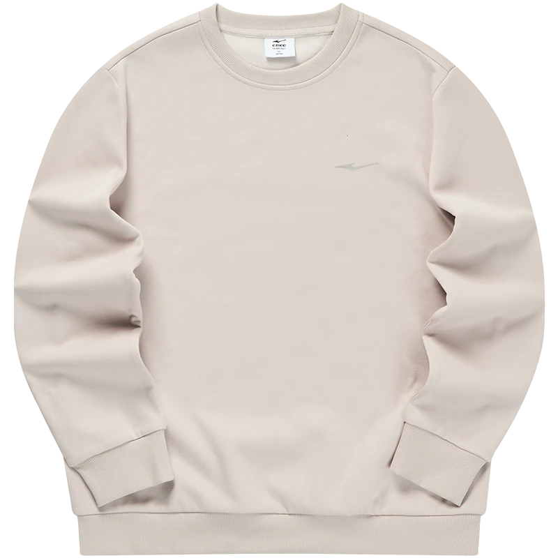 鸿星尔克舒暖绒套头潮流运动休闲卫衣-51224301068-qw-nn