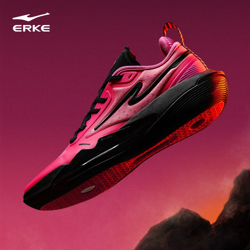 奇袭丨鸿星尔克男士秋季新款网面减震耐磨实战训练防滑缓震球鞋