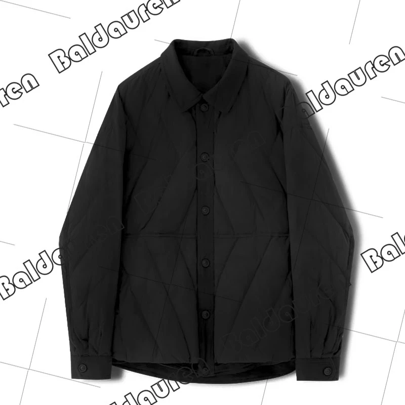 大C专属【Baldauren 】设计师款菱形白鸭羽绒服百搭保暖外套DMD