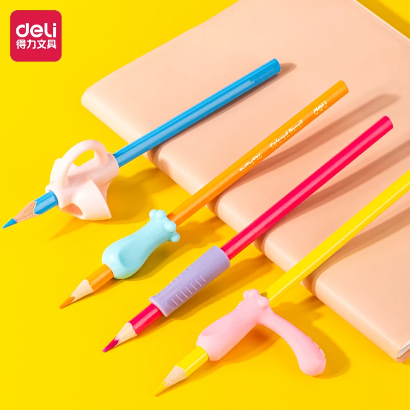 Deli/得力握笔器矫正器儿童小学生幼儿园专用初学者一二年级8-12