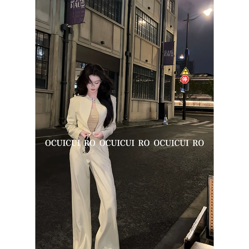 CUI CUI 崔崔【秋日私语】法式高级感外套气质短款套装女C024277