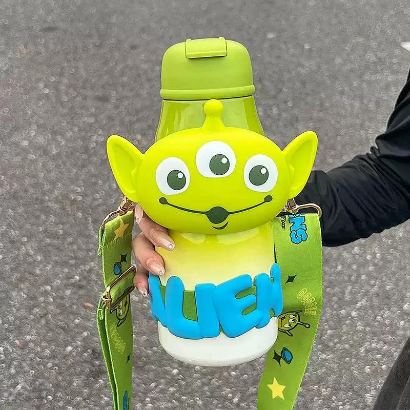 【晶晶开播福利】迪士尼抱抱吸管直饮保温杯316不锈钢可爱水杯