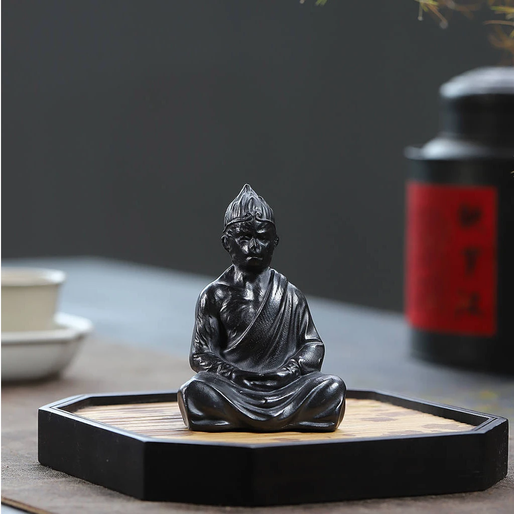 悟空茶宠宜兴紫砂石黄摆件