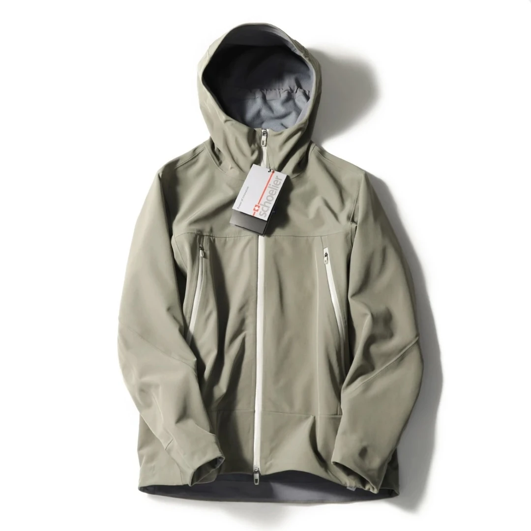 山系户外城市通勤三防加绒冲锋衣 防水膜登山徒步外套冲锋衣运动