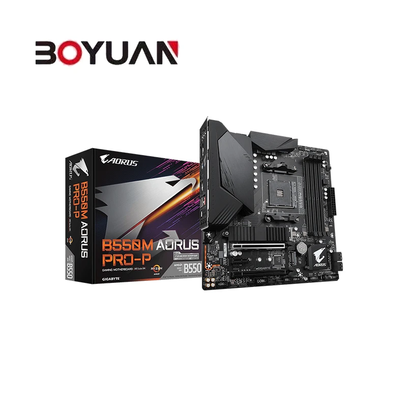 Gigabyte/技嘉 GA B550M AORUS PRO P 小雕 全新盒装 办公 游戏