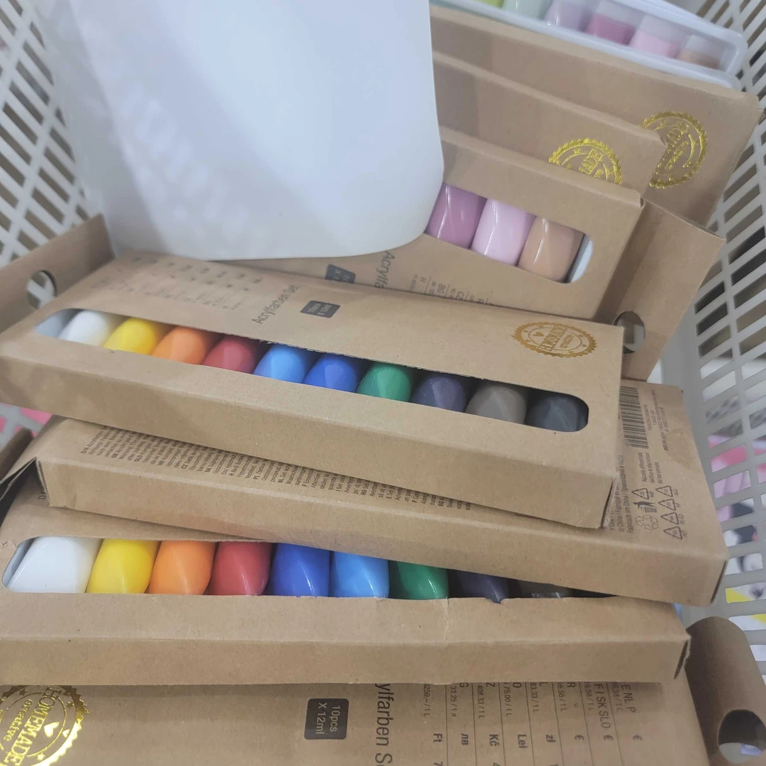 1盒丙烯染料颜色款式随机发不挑不备注